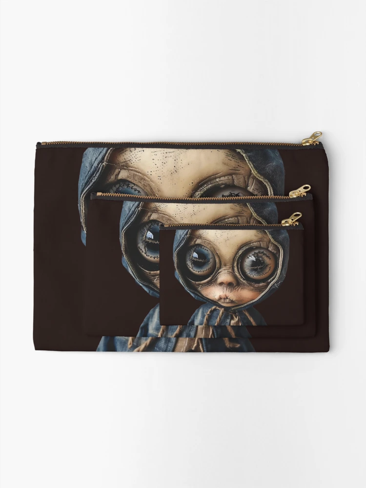 Thumbnail 2 of 4, Zipper Pouch, Sam Face designed and sold by RENcraft.