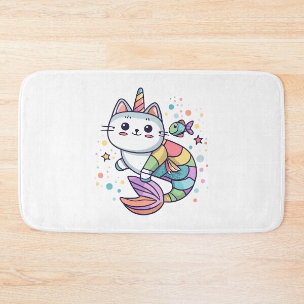 Item preview, cat unicorn mermaid  designed and sold by jkrphoto.