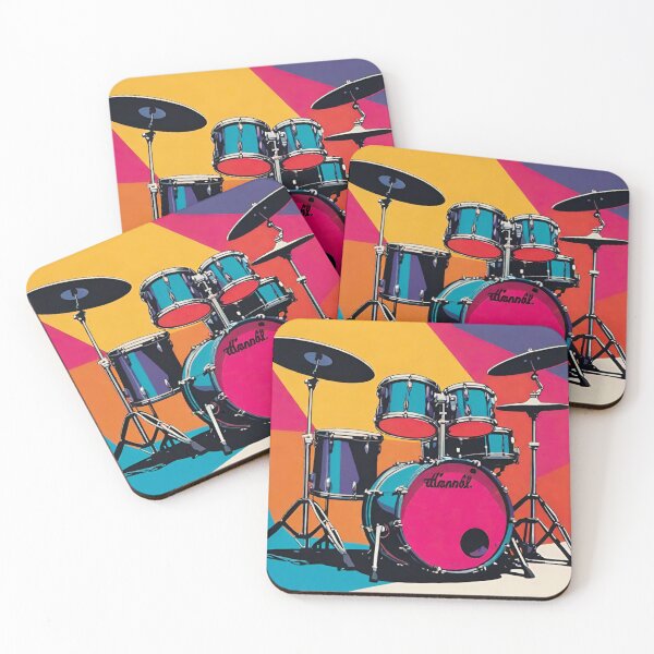 Item preview, Rhythm Unleashed: Drum Kit in Full Force designed and sold by GrizzlyCollective.