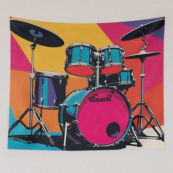 Item preview, Rhythm Unleashed: Drum Kit in Full Force designed and sold by GrizzlyCollective.