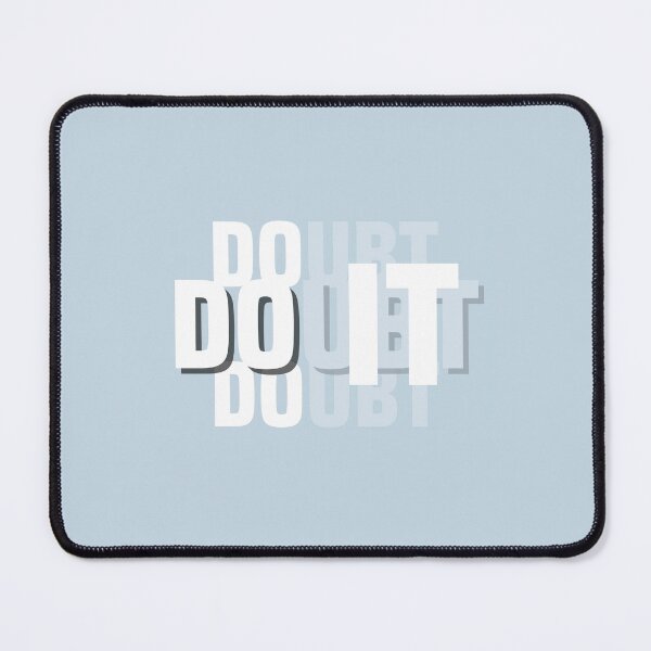 Item preview, Do It | Doubt It | Pastel Blue Background designed and sold by RM-Journey.