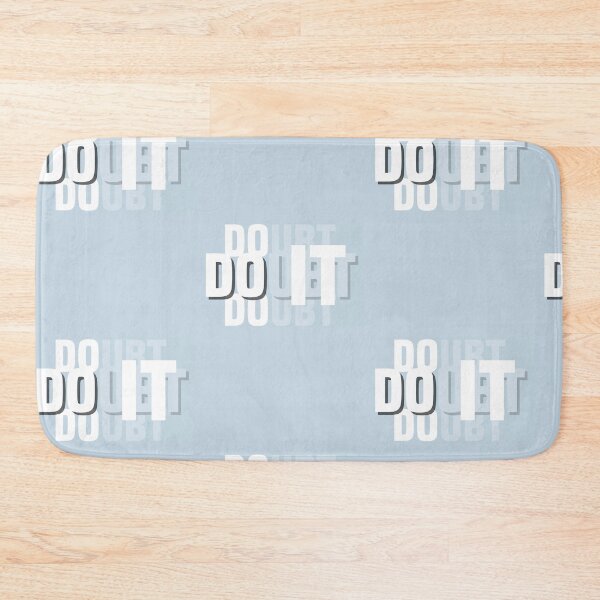 Item preview, Do It | Doubt It | Pastel Blue Background designed and sold by RM-Journey.