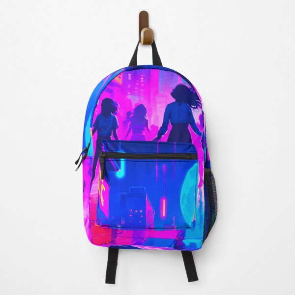 Item preview, Neon Nights: Disco Dancer in the Moonlit City designed and sold by GrizzlyCollective.