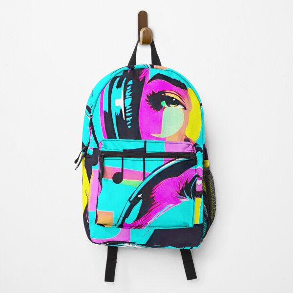 Item preview, Melodic Beauty: Woman Harmonizing with Musical Notes designed and sold by GrizzlyCollective.