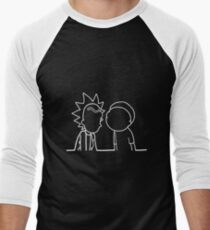 wubba lubba dub dub Baseball ¾ Sleeve T-Shirt