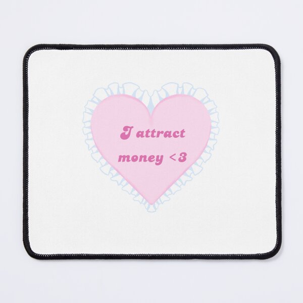 Item preview, I attract money spell coquette manifestation design lucky charm designed and sold by withlovecupid.