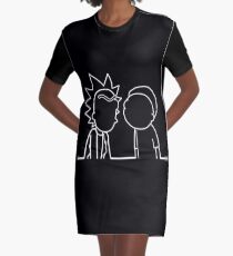 wubba lubba dub dub Graphic T-Shirt Dress