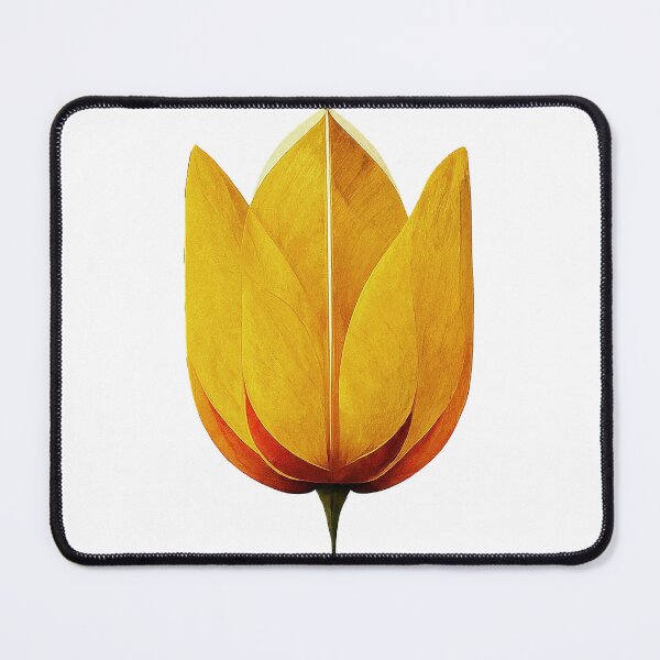 Item preview, Tulipe Jaune Retro Minimalist designed and sold by Retro Travel Design.