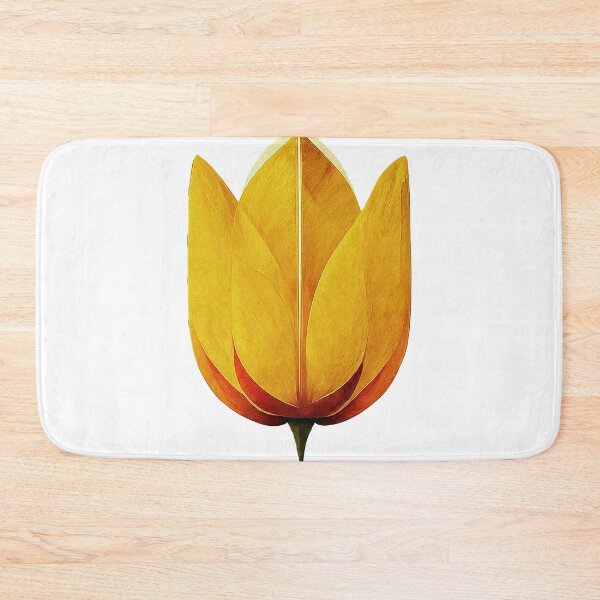 Item preview, Tulipe Jaune Retro Minimalist designed and sold by Retro Travel Design.