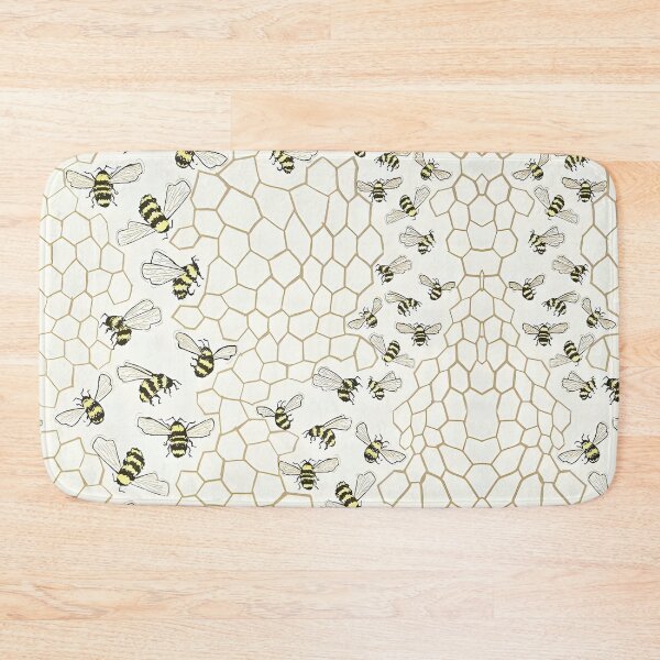 Item preview, Vintage bees pattern designed and sold by revsdesign.