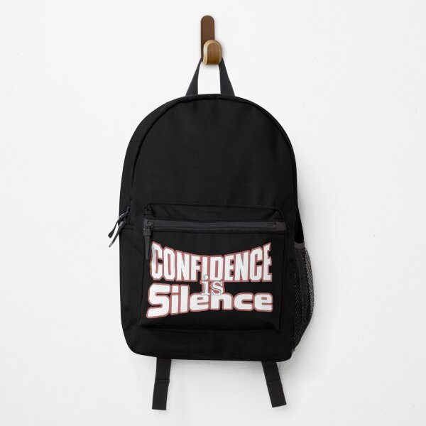 Item preview, Confidence Is Silence Inspirational Quote Design - Dark Colors  designed and sold by Raise2Shine.