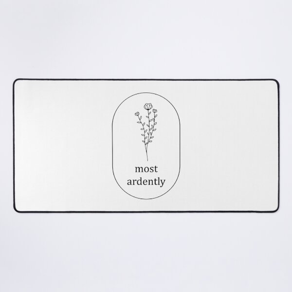Item preview, Most Ardently - Pride and Prejudice. Quote designed and sold by CoCoArt-Ua.