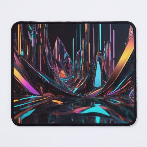 Item preview, Glass Fusion: Futuristic Holo Abstract Realms designed and sold by StellarValor.