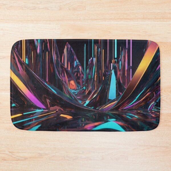 Item preview, Glass Fusion: Futuristic Holo Abstract Realms designed and sold by StellarValor.