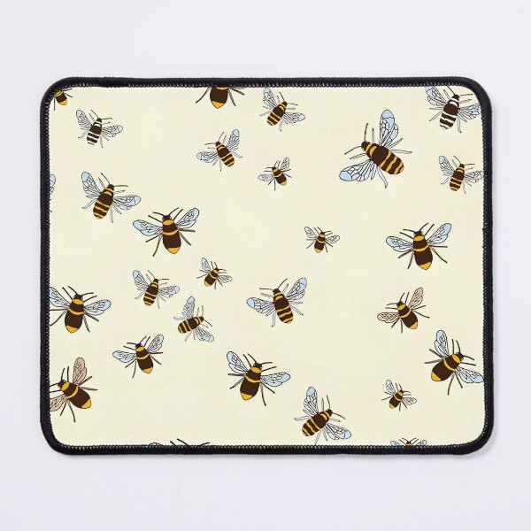 Item preview, Bees pattern vintage designed and sold by revsdesign.