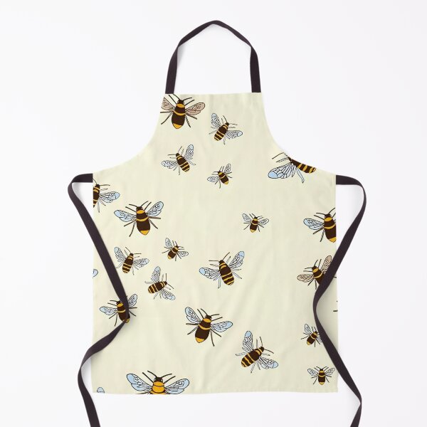 Item preview, Bees pattern vintage designed and sold by revsdesign.