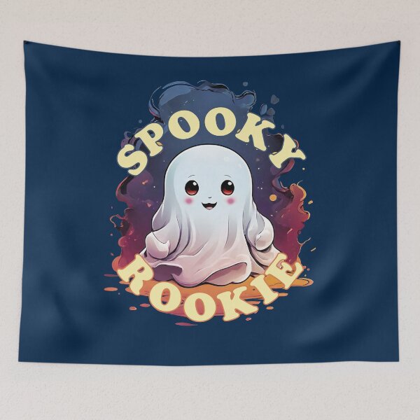 Item preview, Spooky Rookie Cute Ghost designed and sold by TMBTM.