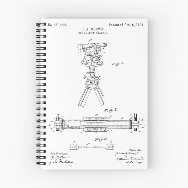 Item preview, Surveyors Transit 1891 Patent Poster White Background designed and sold by Peek-Designs.