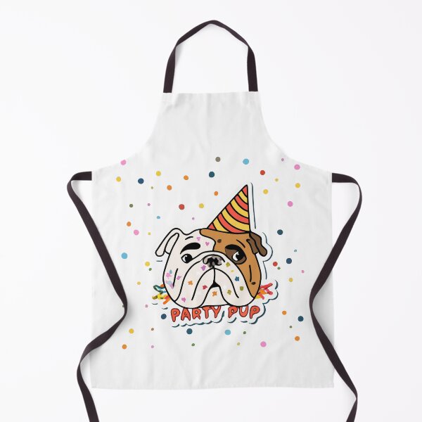 Item preview, Party Pup - Celebratory Bulldog with Confetti designed and sold by NiftyWrx.