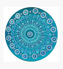 Echinoidea Matrix Mandala Photographic Print