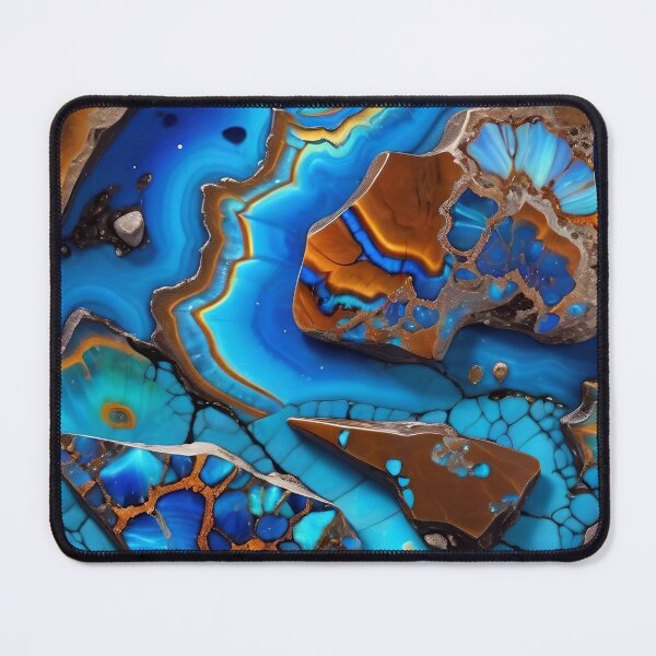 Item preview, Abstract Boulder Opal Stone Pattern designed and sold by TheArtOfPat.