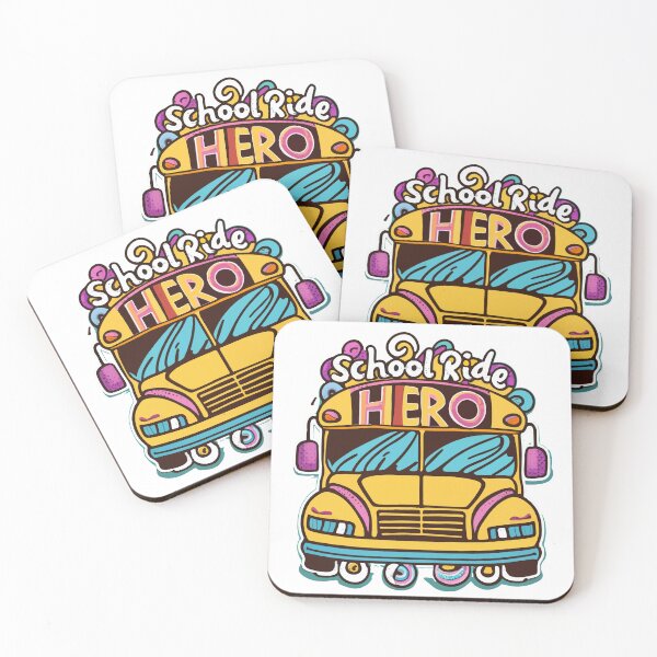 Item preview, School Ride Hero - Whimsical Bus Driver designed and sold by NiftyWrx.