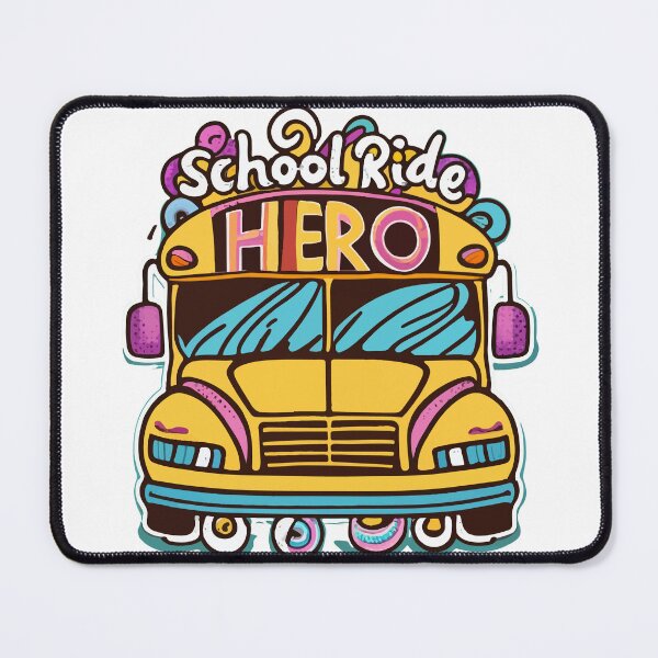 Item preview, School Ride Hero - Whimsical Bus Driver designed and sold by NiftyWrx.