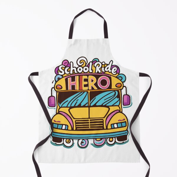 Item preview, School Ride Hero - Whimsical Bus Driver designed and sold by NiftyWrx.