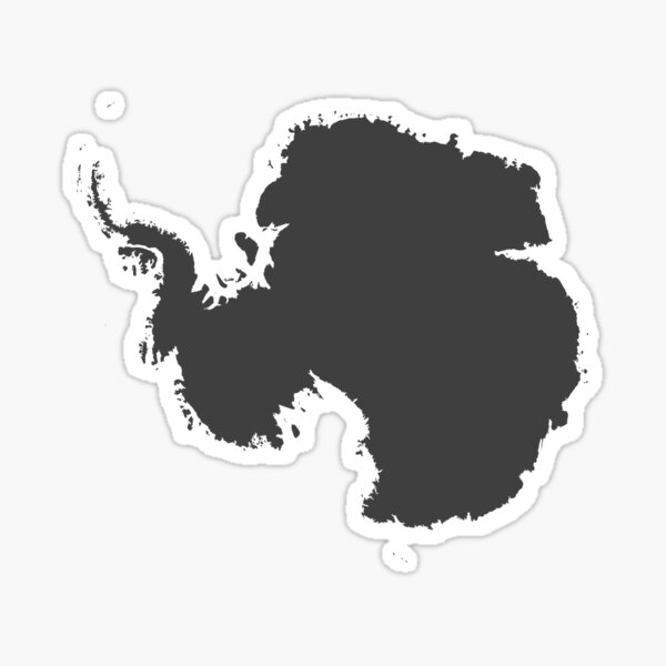 Item preview, Antarctica Love in Charcoal designed and sold by Maren Misner.