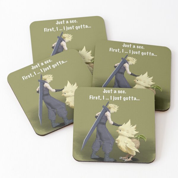 Item preview, Cloud petting chocobo chick - ff7 Rebirth designed and sold by Acoustic9cetra.