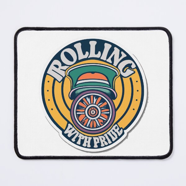 Item preview, Rolling with Pride - Bus Driver Minimalist Design designed and sold by NiftyWrx.