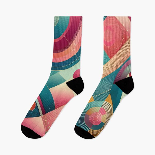 Item preview, Kaleidoscopic Vision Geometric Bliss in a Modern Tapestry designed and sold by ArtComixHaven.