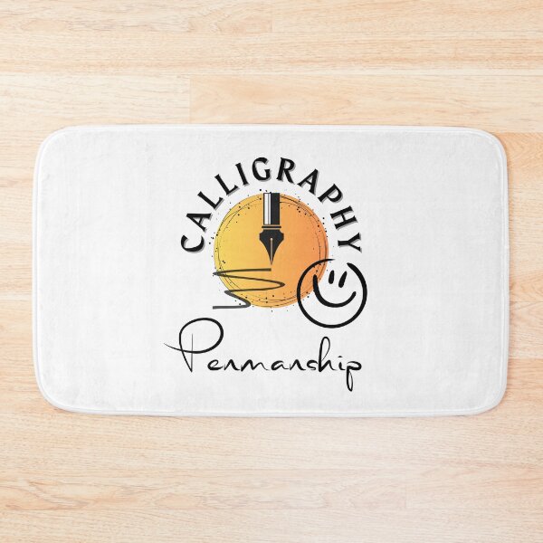 Item preview, Calligraphy - Penmanship with Smiley and Squiggly Line. designed and sold by MPC-Mince-Pies.