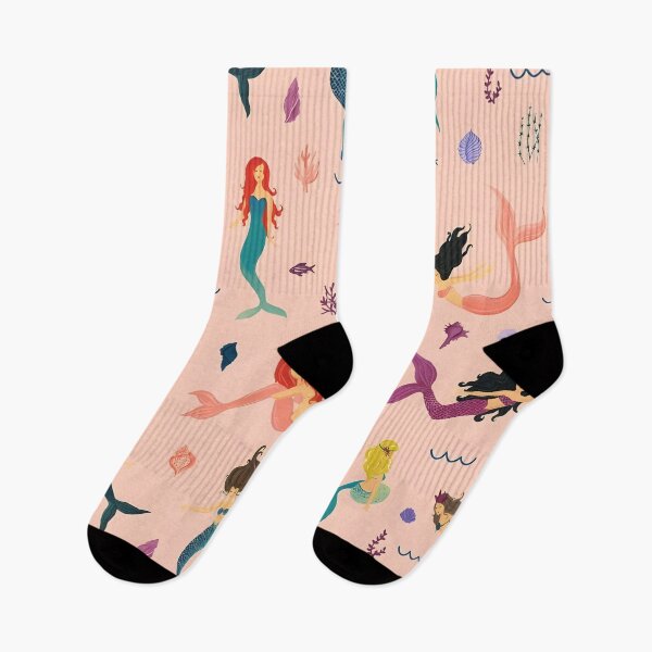 Item preview, Mermaid pattern full color designed and sold by revsdesign.