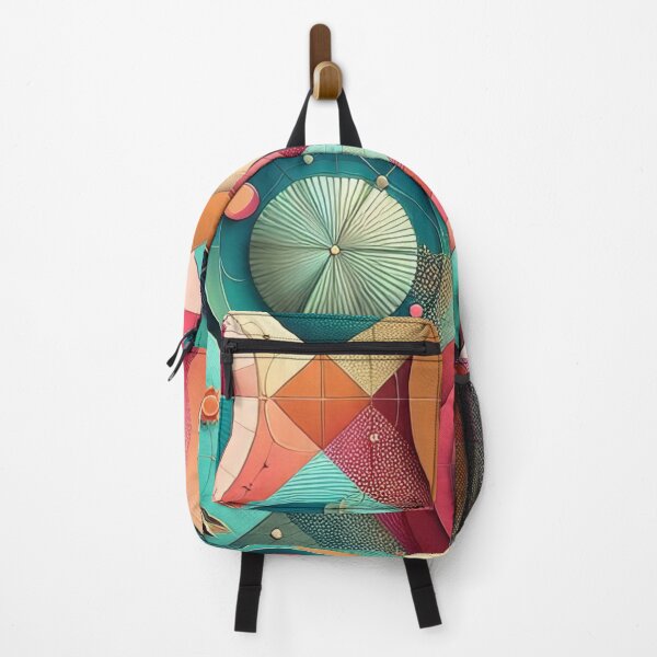 Item preview, Geometric Fusion: A Vivid Exploration of Shape and Colour designed and sold by ArtComixHaven.