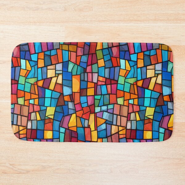 Item preview, Colorful Stained Glass 2 designed and sold by hheritageprints.