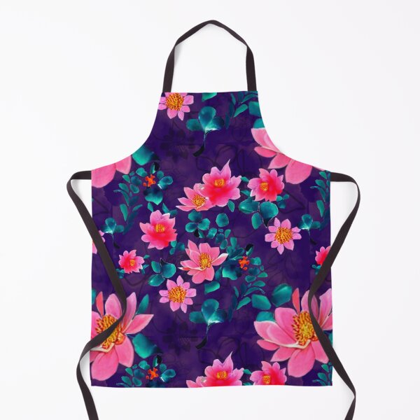 Item preview, Watercolor Floral pattern One in Purple designed and sold by GreyMoonForest.