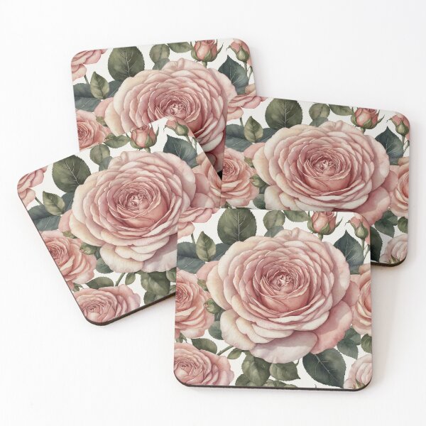 Item preview, Rosewater Serenade Tranquil Elegance in Watercolor designed and sold by StellarValor.