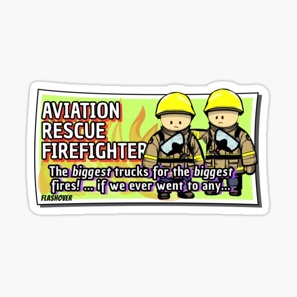Item preview, Aviation Firefighters designed and sold by Flashover.