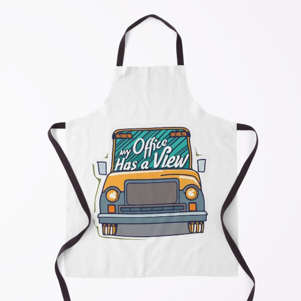 Item preview, Bus Dashboard Open Road Office View designed and sold by NiftyWrx.