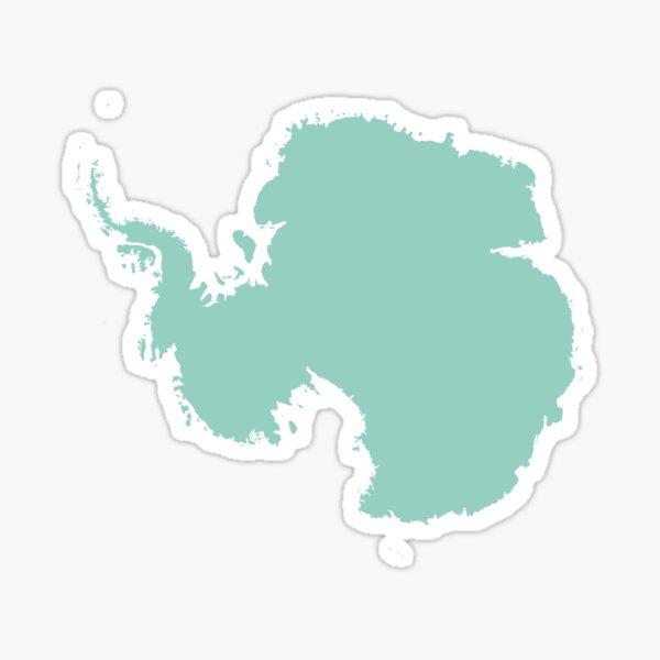 Item preview, Antarctica Love in Mint designed and sold by Maren Misner.