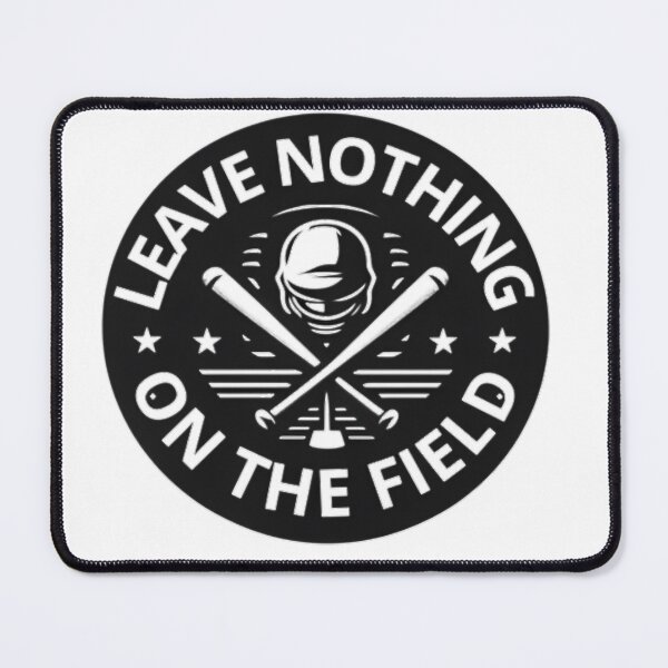 Item preview, Sports Quotes: Leave nothing on the field, motivational quotes, baseball and sports,not limits. designed and sold by FreeWorldDesign.