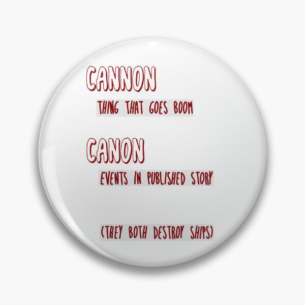 Item preview, Cannon vs Canon designed and sold by Becky-Marie.