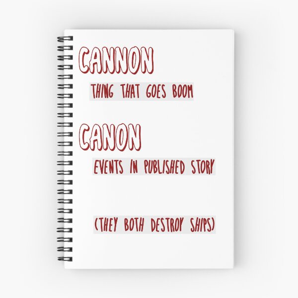 Item preview, Cannon vs Canon designed and sold by Becky-Marie.