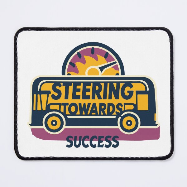 Item preview, Bus Silhouette - Steering Towards Success designed and sold by NiftyWrx.