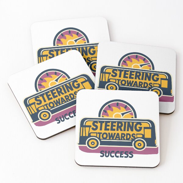 Item preview, Bus Silhouette - Steering Towards Success designed and sold by NiftyWrx.