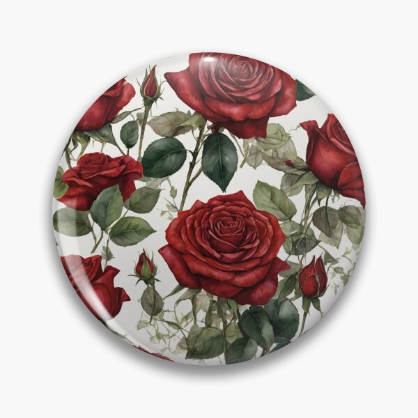 Item preview, Scarlet Rose Symphony: Watercolor Elegance designed and sold by StellarValor.