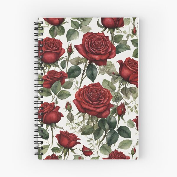 Item preview, Scarlet Rose Symphony: Watercolor Elegance designed and sold by StellarValor.