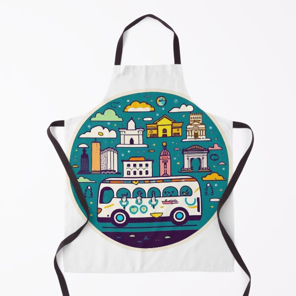 Item preview, World Landmarks Tourist Bus Adventure designed and sold by NiftyWrx.