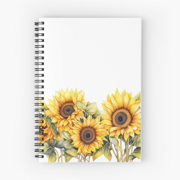 Item preview, Sunflower floral border - flower edges designed and sold by Daydreamsatdawn.